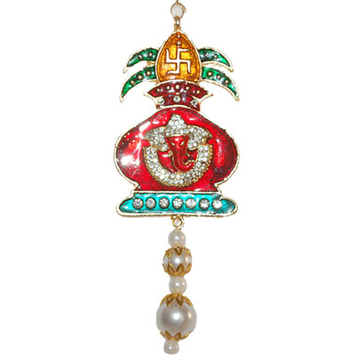 "Ganesh wall Hanging  - codeG11-001 - Click here to View more details about this Product
